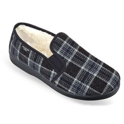 Pantofi de casa confort imblaniti barbati Mjartan 824-K10 gri