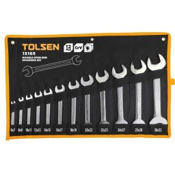 Set 12 Chei Fixe Cr-V 6-32 mm, Tolsen,
