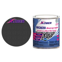 Vopsea antirugina texturata Micaceu Gri Inchis 2.5 l Kober,