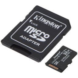 Card memorie Kingston MicroSDHC Industrial Class 10 UHS-I 32 GB + Adaptor