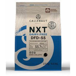 Ciocolata Neagra 55.7% vegana, fara lactoza, 2.5 kg, NXT Callebaut