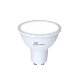 Bec LED Wireless Homeflow B-5001, GU10, 5W, 300lm, RGB, dimabil, Control de pe telefonul mobil