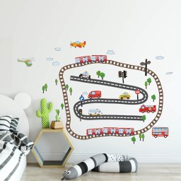 Sticker Kids Transport