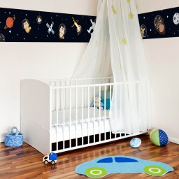 Sticker Walking in the space - Glowing in the dark wall sticker