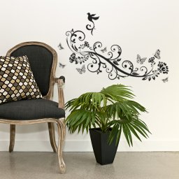 Sticker Butt Vine Butterfly