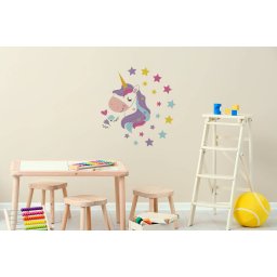 Sticker Unicornul Magic
