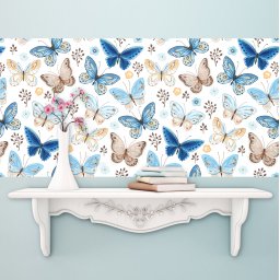 Sticker Butterflies Pattern , 4 bucati