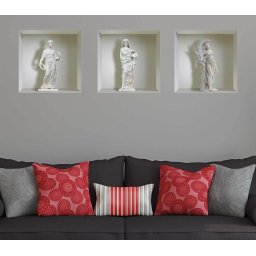 Sticker cu efect 3D - Statuete