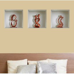 Sticker cu efect 3D - Abstracte