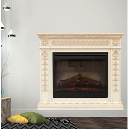 Autocolant decorativ cu efect 3D - Semineu Classic - 119x104 cm