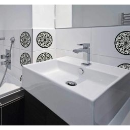 Sticker pentru faianta Black - 4 buc