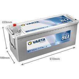 Baterie auto Varta ProMotive SLI 145Ah 800A K7 645400080
