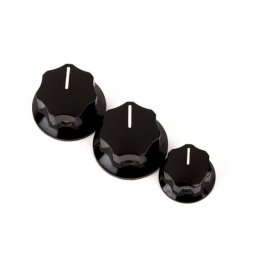 Fender Jazz Bass Knobs Black