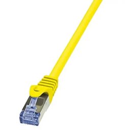 Cablu de retea , LogiLink , PrimeLine PIMF Cat.6A 10G S/FTP , 10m , Galben