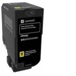 Cartus toner TIN, model compatibil cu LEXMARK 74C2SYE, 7000 pagini, Galben