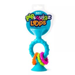 Fat Brain Toys: Dentiție cu inele zornăitoare - turcoaz