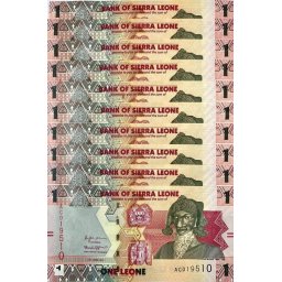 Sierra Leone 2022 - 1 leone, necirculata (10 bucati)