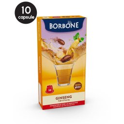 10 Capsule Borbone Ginseng – Compatibile Nespresso