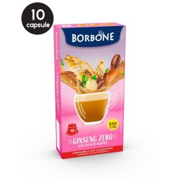 10 Capsule Borbone Ginseng Zero – Compatibile Nespresso