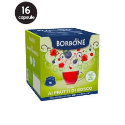 16 Capsule Borbone Ceai Fructe de Padure - Compatibile Dolce Gusto