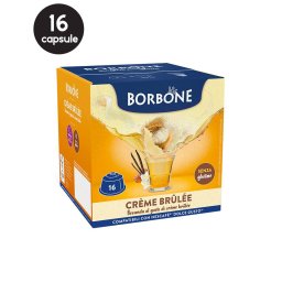 16 Capsule Borbone Creme Brulee - Compatibile Dolce Gusto