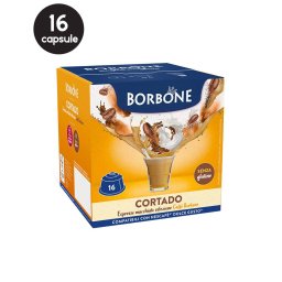 16 Capsule Borbone Cortado - Compatibile Dolce Gusto