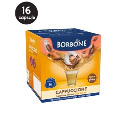 16 Capsule Borbone Cappuccione - Compatibile Dolce Gusto