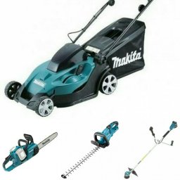 Set scule electrice Makita pentru spatiile verzi