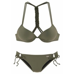 BUFFALO Costum de baie două piese oliv