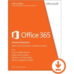 Microsoft Office 365 Home Premium 6PC 1 AN English Licenta Electronica