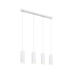 Lustră pe cablu ROBBY 4xGU10/35W/230V albă Globo 57911-4HW