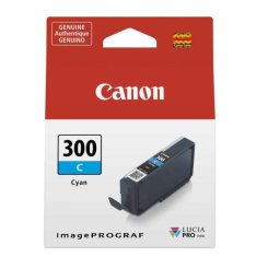 CANON PFI300C CYAN INKJET CARTRIDGE