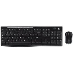 Tastatura MK270 Wireless + Mouse Negru