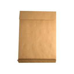 Plic B4 kraft siliconic cu burduf, 250 buc/set