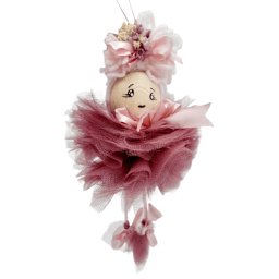 Papusica de pus in brad, realizata manual, set 6buc - FEIS209007