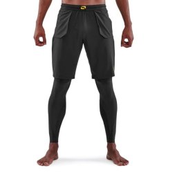 SKINS Colanți de compresie Series-5 Travel and Recovery Black S