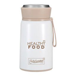 Dinner termos alimentar Maestro MR-1646-80, Alb/Bej,0.8 l, Inox