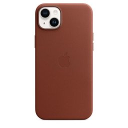 Husa iPhone 14 Plus Leather Case MagSafe - Umber