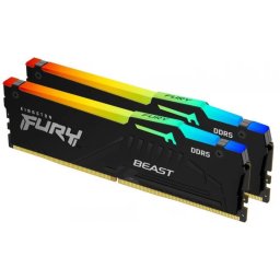 Memorie Fury Beast RGB 32GB DDR5 Dual Kit 5600MHz CL40 Black