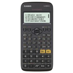 Calculator de birou SCIENTIFIC CALCULATOR CASIO FX 82CEX BLACK, 12-DIGIT DISPLAY
