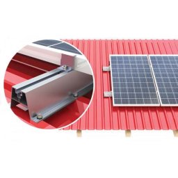 Kit Structură Completă pentru 3 Panouri Fotovoltaice – Montaj Acoperiș din Tablă Metalică (Sistem 1.5 kW)