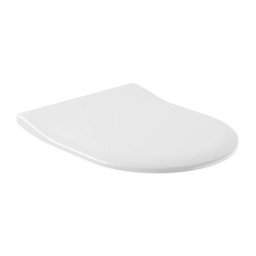 Capac WC Villeroy & Boch, Subway 2.0, slim, soft close, pentru vas WC Subway 2.0