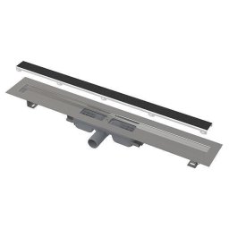 Rigola pentru dus cu capac faiantabil, Alcadrain, APZ115 MARBLE LOW 85 cm