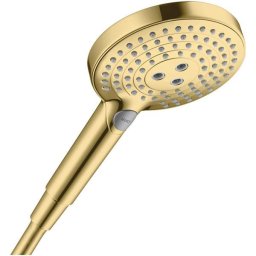 Para de dus, Hansgrohe, Raindance Select S 120, 3 jeturi, auriu lucios