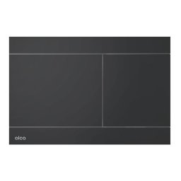 Clapeta de actionare, Alcadrain, negru mat