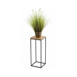 Suport flori BASICLOFT 60x24 negru/maro