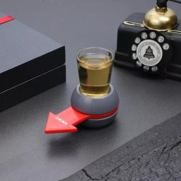 Joc de Baut pentru Petreceri Spin the Shot cu Pahar Inclus