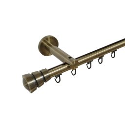 Galerie SIMPLA PRINDERE PERETE TEAVA PROFIL 19 MM -CORSO- AUR ANTIC