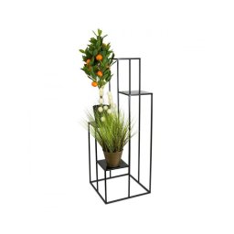 Suport de flori 110x40 cm negru