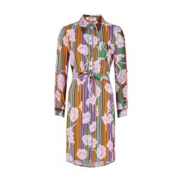 DIANE VON FURSTENBERG Rochie Dvf Prita Dress DVFDL3Q030FRLSP B2363 floral stripe